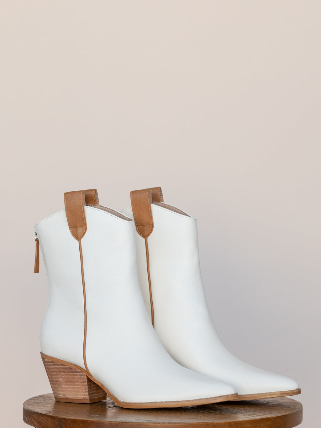 THE BROOKLYN WHITE | WESTERN  BOOTIES