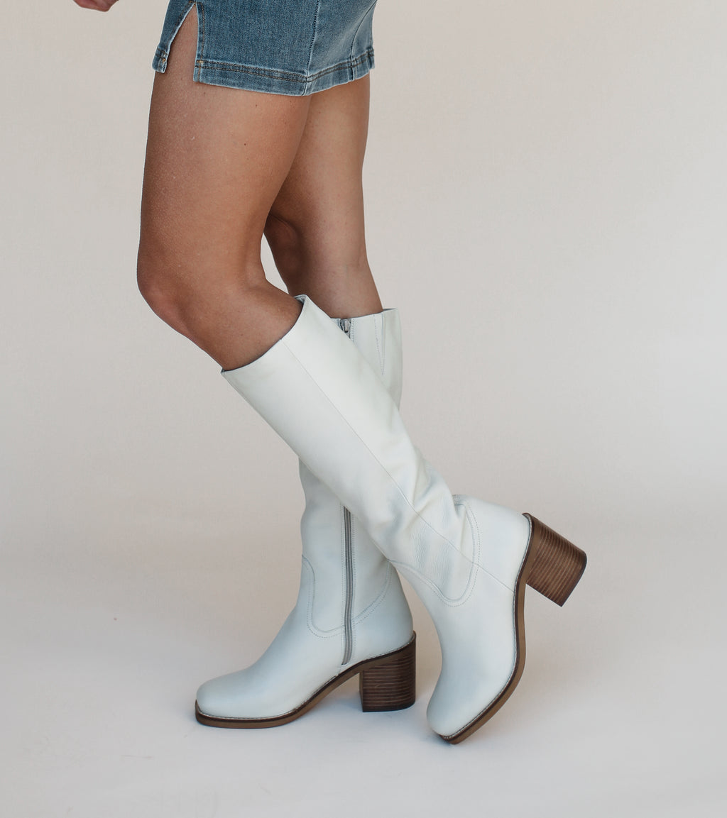 Itinerary Boots/Bone-SALE